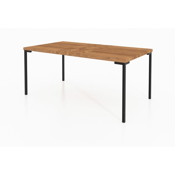 Tavolino in rovere naturale 60x110 cm Abies - The Beds-image-4