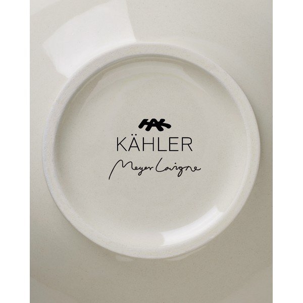 Vaso in ceramica bianca dipinto a mano Canvas - Kähler Design-image-4