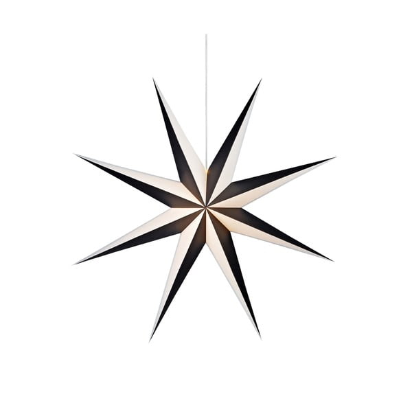 Decorazione luminosa in bianco e nero, ø 75 cm Alva - Markslöjd
