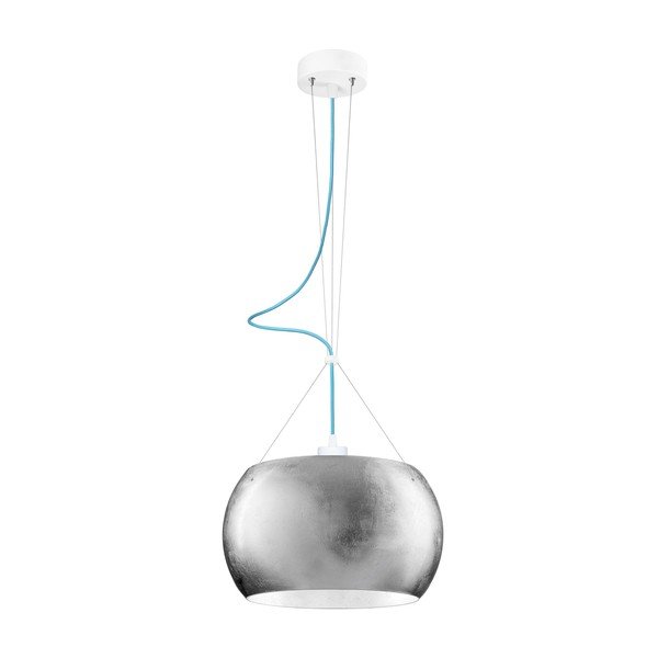Světlo MOMO, silver/blue/white