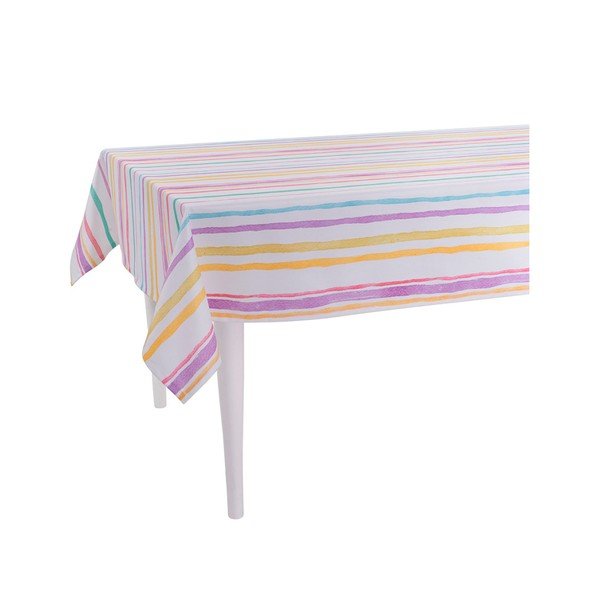 Tovaglia Mike & Co. NEW YORK Stripo, 140 x 140 cm Honey - Mike & Co. NEW YORK-image-1