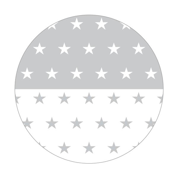 Paracolpi bianco/grigio in misto cotone 96 cm Little Stars – Roba-image-3