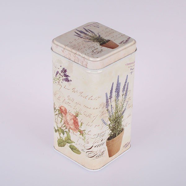 Plechová dóza Vintage Lavender