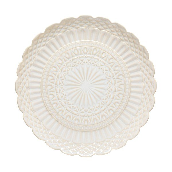 Piatto da portata bianco in gres ø 39 cm Cristal – Costa Nova