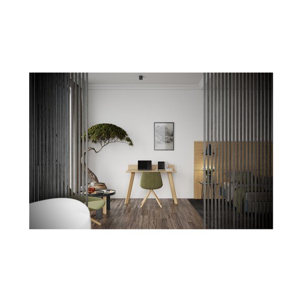 Scrivania in legno di quercia Loft - TemaHome-image-2
