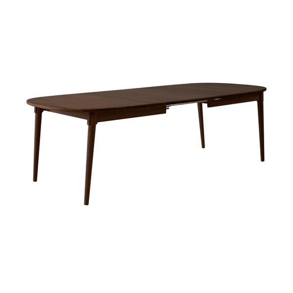 Tavolo da pranzo pieghevole in rovere marrone scuro 106x184 cm Miro - Hammel Furniture-image-3