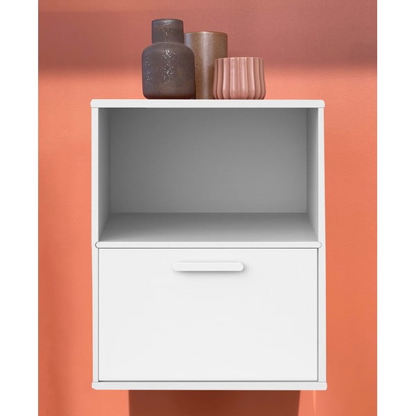 Comodino bianco da parete Keep by Hammel - Hammel Furniture-image-1