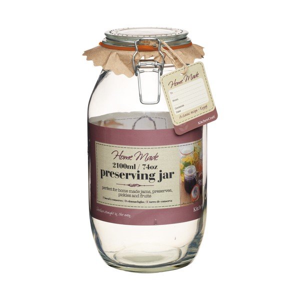 Zavařovací sklenice Kitchen Craft Home Made Deluxe, 2100 ml