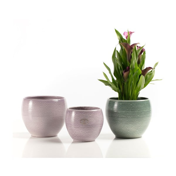 Coprivaso in ceramica ø 22 cm Manacor Deluxe - Big pots-image-2