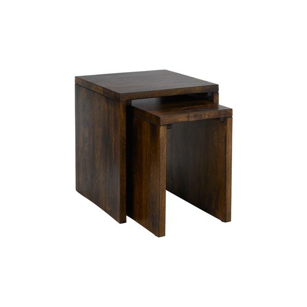 Tavolino in mango massiccio Helle – Ellos Home-image-4