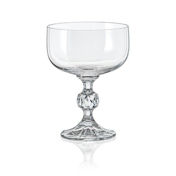 Set di 6 bicchieri da spumante, 200 ml Claudia - Crystalex