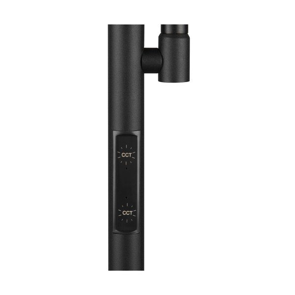 Lampada da terra nera (altezza totale 178 cm) Specter – Reality-image-4