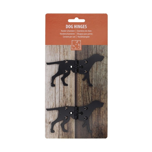 Cerniere per porte in metallo 4 pezzi Dog - Esschert Design-image-2