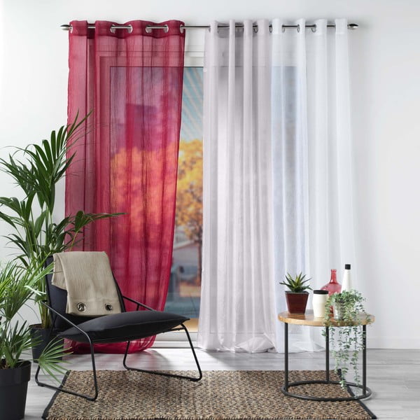 Tenda bianca 140x280 cm Telma - douceur d'intérieur-image-4