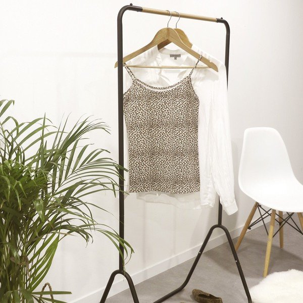 Appendiabiti a cremagliera nero, altezza 145 cm Elias - Compactor-image-1