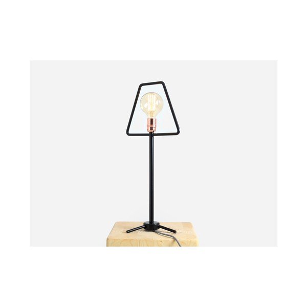 Lampada da tavolo Bullet di forma personalizzata nera Firkant - CustomForm-image-3