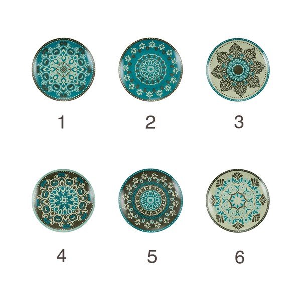 Set di 6 piatti da dessert in porcellana ø 19 cm Cala Jondal - VDE Tivoli 1996-image-2