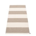 Passatoia da interno/esterno beige/color crema 70x150 cm Bob Mud Vanilla – Pappelina