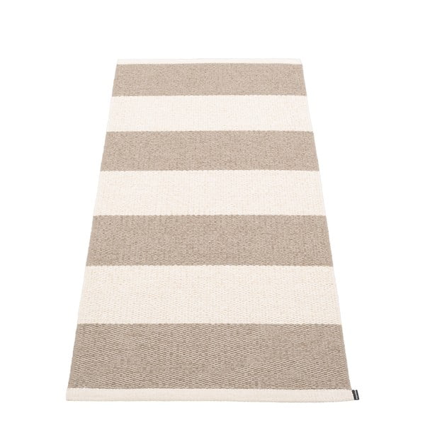 Passatoia da interno/esterno beige/color crema 70x150 cm Bob Mud Vanilla – Pappelina