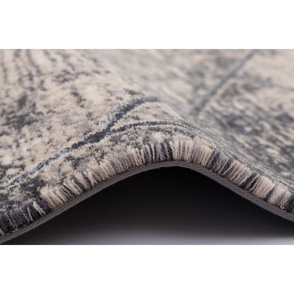 Tappeto grigio-beige in lana 200x300 cm Bateja - Agnella-image-1