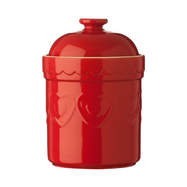 Vaso in gres rosso, 1,5 l Sweet Heart - Premier Housewares