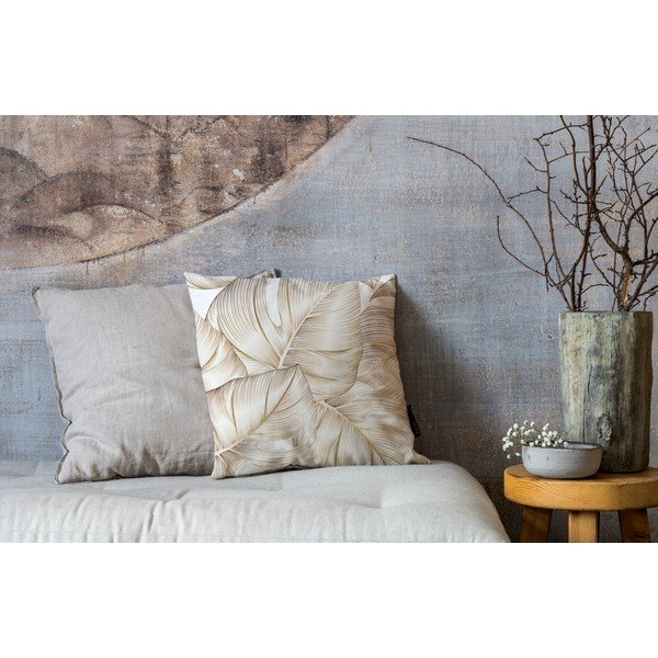 Cuscino decorativo 45x45 cm Golden Leaves - Butter Kings-image-1