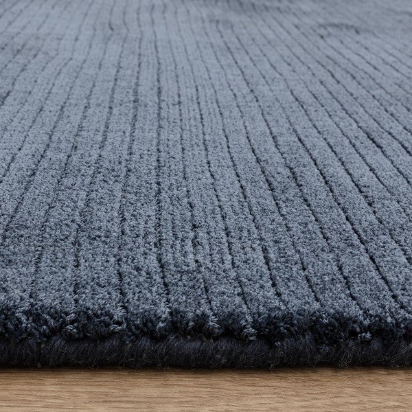 Tappeto blu tessuto a mano 160x230 cm – Asiatic Carpets-image-2