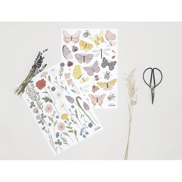Foglio adesivo 30x42 cm Butterflies & Insects - Lilipinso-image-3