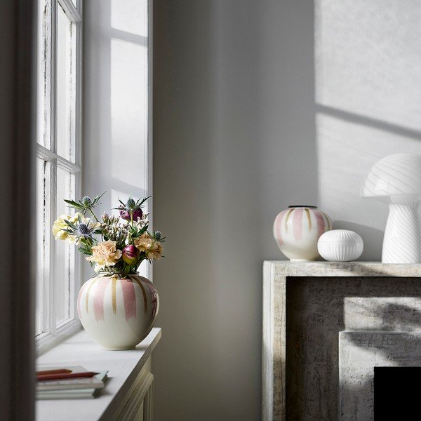 Vaso Hammershoi in porcellana bianca, ⌀ 11,5 cm Hammershøi - Kähler Design-image-2