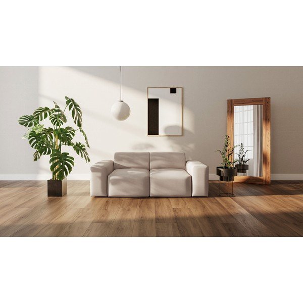 Divano beige 205 cm Fluvio - MESONICA-image-1
