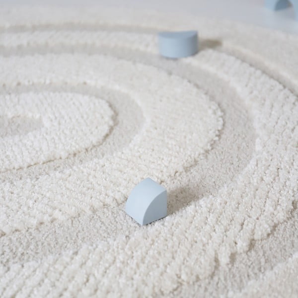 Tappeto per bambini color crema ø120 cm Rainbow Dream S – Nattiot-image-4