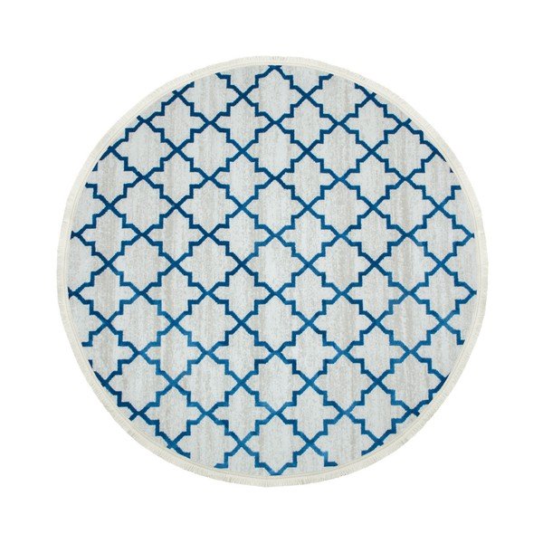 Tappeto Rusallo Azul, ⌀ 150 cm - Ruby-image-2