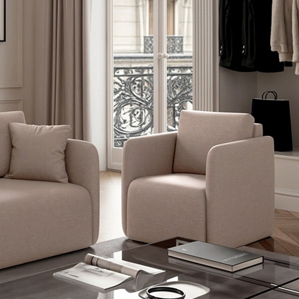 Poltrona beige Chaum – Rodier-image-3