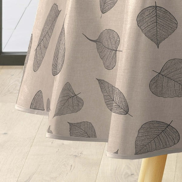 Tovaglia adatta per pulizia con panno umido ø 160 cm Feuillys – douceur d'intérieur-image-3