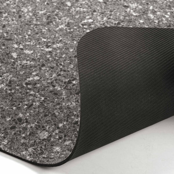 Tappetino per il bagno color antracite 50x80 cm Granite – douceur d'intérieur-image-2