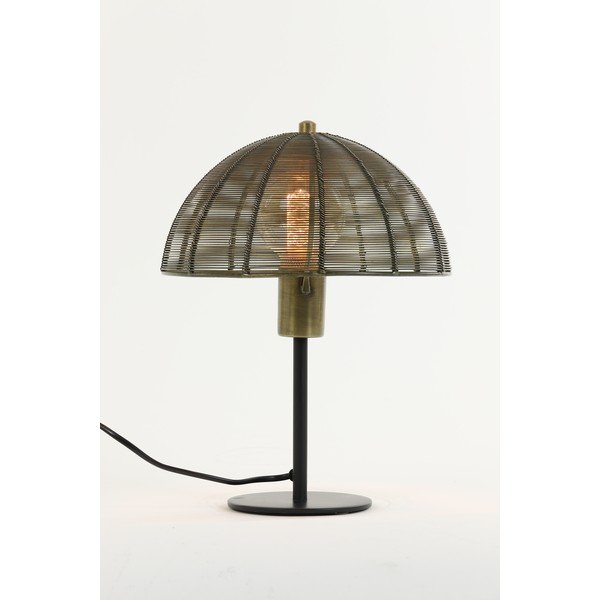 Lampada da tavolo in bronzo (altezza 33 cm) Klobu - Light & Living-image-2