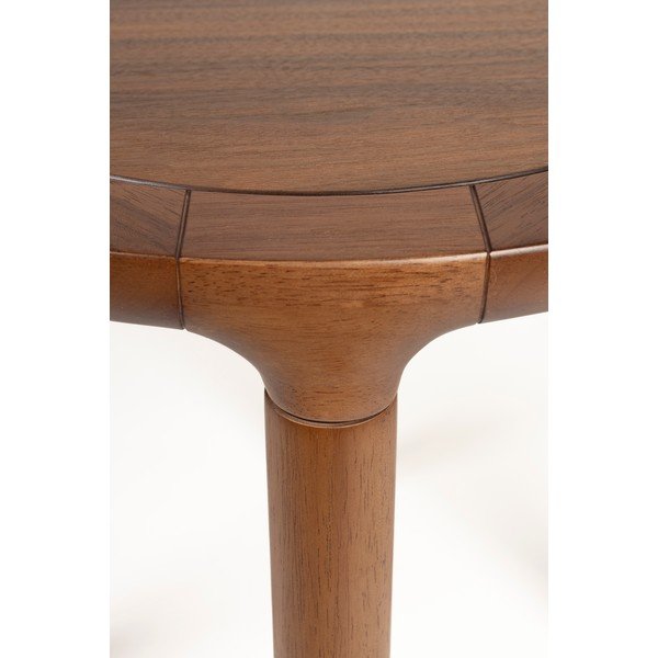 Tavolino rotondo con effetto rovere ø 45 cm Storm – Zuiver-image-4