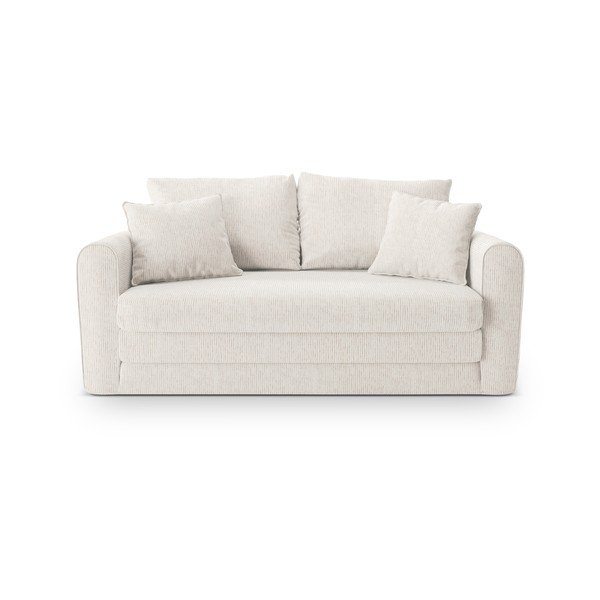Divano bianco allungabile 158 cm Lido – Micadoni -image-2