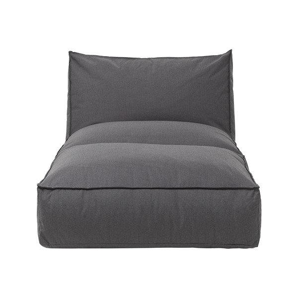 Sdraio da giardino grigio scuro Coal, lunghezza 190 cm Stay - Blomus