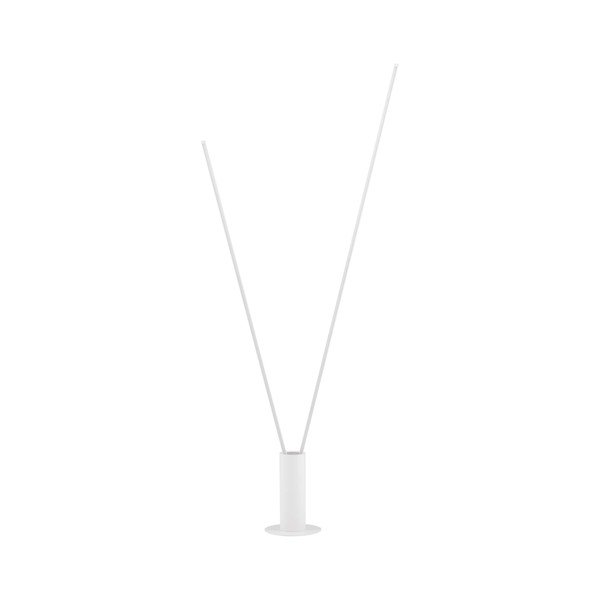 Lampada da terra LED bianco opaco in metallo con struttura flessibile (altezza totale 181 cm) Kimolia – Nova Luce