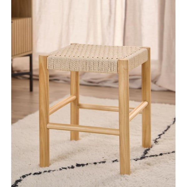 Sgabello in colore naturale Alvin - Actona-image-1