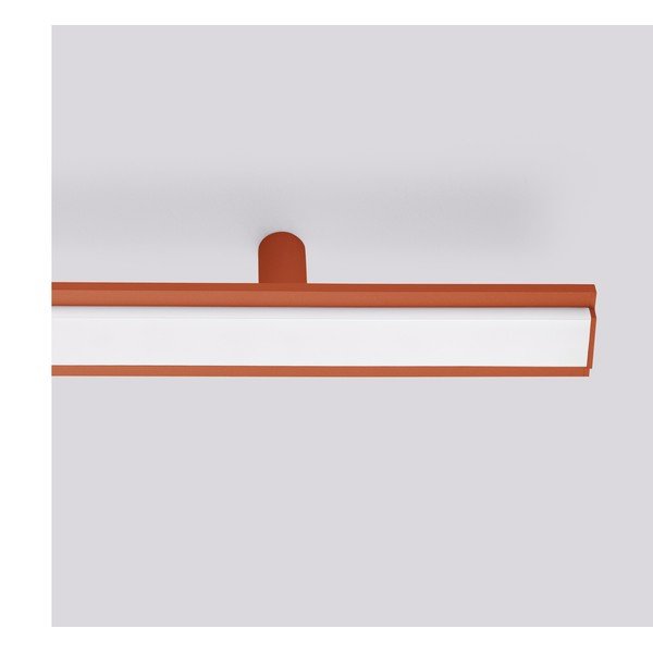 Plafoniera LED color mattone in alluminio 4x181 cm LAGOM – Thoro-image-3