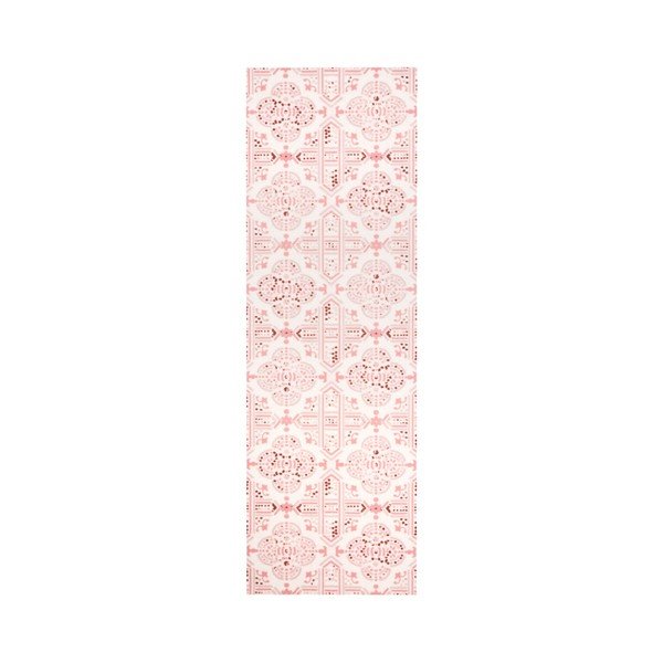 Runner in piastrelle rosa, 45 x 140 cm Cook & Clean - Zala Living
