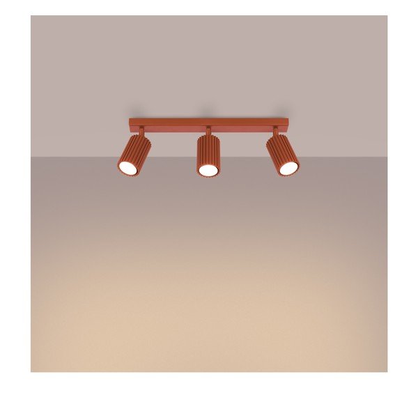 Faretto color mattone 6,5x45 cm Gleam – Sollux-image-2