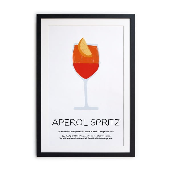 Poster incorniciato, 40 x 50 cm Aperol - Really Nice Things