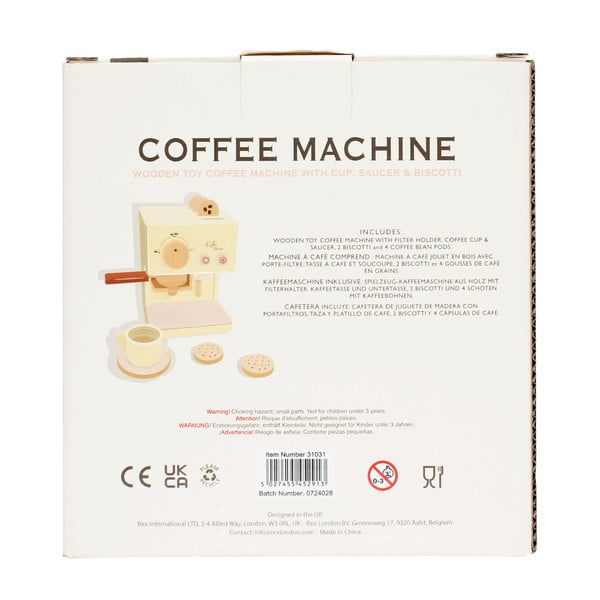 Attrezzi per cucina da bambini Coffee Machine – Rex London-image-3