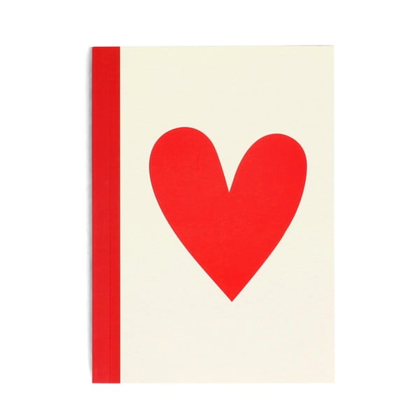 Quaderno 60 pagine formato A6 Heart - Rex London