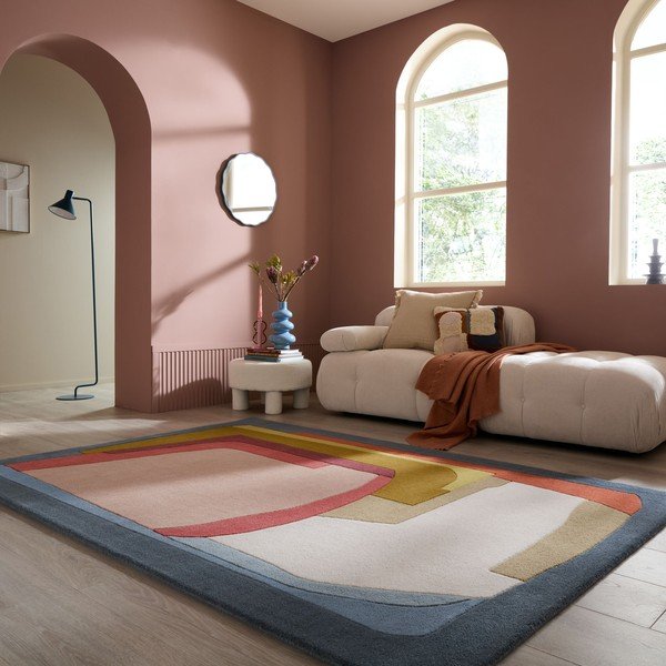 Tappeto in lana tessuto a mano 200x290 cm Elwin Wool – Flair Rugs-image-1