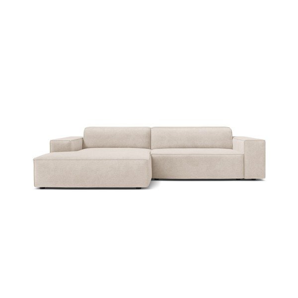 Divano angolare componibile color crema (con penisola a sinistra/con chaise lounge) Jodie – Micadoni -image-1