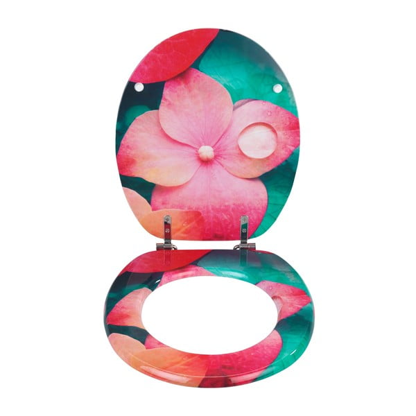 Sedile del water 37,5 x 44 cm Flower - Allstar-image-1